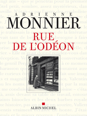 cover image of Rue de l'Odéon